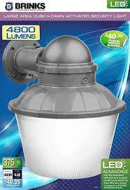 Top 10 best motion detector lights. Brinks 4800 Lumens Large Area Dusk To Dawn Activated Security Light Led A00 Brinks Security Lights Dusk To Dawn Motion Sensor Lights Outdoor