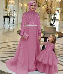 Model baju kondangan ibu ibu. Baju Gamis Couple Ibu Dan Anak Perempuan 5 7 Tahun Couple Mom Kids Lebaran Gamis Brukat Anak Tasya Shopee Indonesia