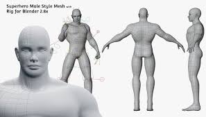 Check spelling or type a new query. Base Meshes Character Starter Kit Rig 3d Model 17 Blend Unknown Free3d