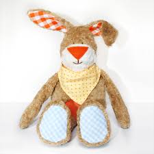 Näh dir den süßen hasen kuschelkopf aus plüsch. Schnittmuster Stofftier Hase Kulio Kullaloo