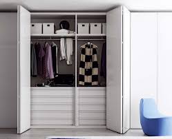 Crystal Wardrobe With Folding Glass Doors Fitted Bedroom Furniture Closet Doors Bifold Closet Doors