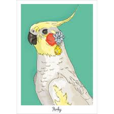 Cockatiel Art Print In 2020 Art Art Prints Cockatiel