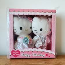 Dear daniel and hello kitty have known each other since they were babies and have grown up together. Hello Kitty Toys Rare Hello Kitty Dear Daniel Wedding Plush Set Poshmark