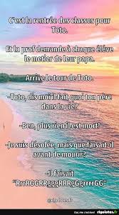 Téléchargement gratuit preuve d amour morte de rire blague blague longue blagues. C Est La Rentree Des Classes Pour Toto Blagues Et Les Meilleures Images Droles