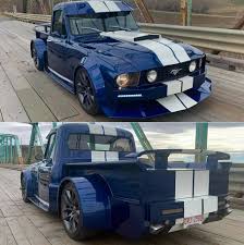 Ford Mustang GT100 Truck Might be Most Unique Mod Yet - TechEBlog