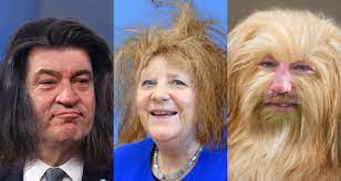 Die moderatorin gundula gause trug ihre haare zwischendurch zweifarbig, vermutlich weil das professionelle. Der Postillon Wegen Friseur Verbot So Sehen Unsere Politiker In Vier Wochen Aus