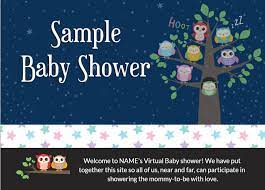 Pin On Virtual Baby Showers