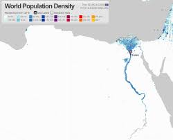 The population density of israel has changed from 179.2 in 1980 to 396.7 in 2019. Population Density Map Of Egypt Egypt Map Map Egypt