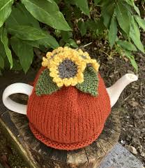 Olenas tea cozies and crafts are each individually make to order. Sunflower Tea Cosy Summer Flower Tea Cozy Etsy Knitted Tea Cosies Tea Cosy Flower Tea
