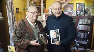 While he did move to the uk for a couple of years after graduating from. Anupam Kher Presents His Latest Book To Author Ruskin Bond In Mussoorie Celebrities News India Tv