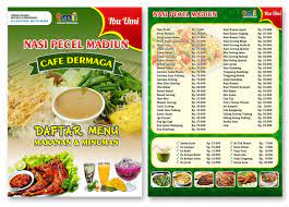 Text of contoh proposal rumah makan. Contoh Desain Menu Makanan Cafe Atau Warung Makan Asal Tau