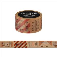Antique Ticket Washi Tape Maste Masking Tape Maste Marks Original From Mark 39 S Travel Series Mst Mkt150 D Washi Tape Washi Tape Projects Washi