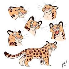 Jaguar Design I Love Their Pattern And I Think They Have The Coolest Sounding Name Of All The Big Cat Character Design Animation Big Cats Art Cats Art Drawing