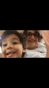 This is pure joy … Baby Batra and I maybe 10 years ago ❤️