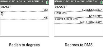 Of course, the gallery vault will open. Convert Between Degrees And Dms With The Ti 84 Plus Calculator Dummies
