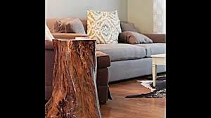 Erzeugnis kann man in anderen farben und größen. Deko Und Mobel Aus Baumstamm Selber Machen 15 Schnelle Bastelideen Youtube