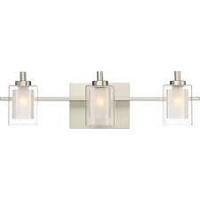 Quoizel Klt8603bnled Kolt Modern Brushed Nickel Led 3 Light Vanity Light Fixture Quo Klt8603bnled