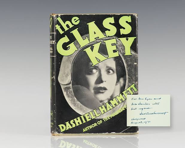 The Glass Key. - Raptis Rare Books | Fine Rare and Antiquarian First  Edition Books for Sale