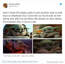 30 Baby Yoda Memes To Save You From The Dark Side Yoda Meme Star Wars Memes Yoda