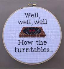 Easy counted cross stitch patterns for beginners. Pattern The Office Cross Stitch Pattern Well Well Well How Etsy Funny Cross Stitch Patterns Cross Stitch Patterns Cross Stitch Beginner