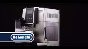Dinamica features an adjustable steel burr grinder to control the grind and strength depending on the coffee beans origin. De Longhi Dinamica Fully Automatic Coffee Machine Youtube