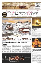 The Variety Post January 2014 Edition Newspaper Layout Emotional Freedom Post