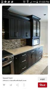 Prefab & stock cabinets & more! Pin By Bonnie Thompson On Kitchens Wooden Kitchen Cabinets 10x10 Kitchen Backsplash With Dark Cabinets