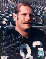 Ben Davidson Signed Autographed 8X10 Photo Raiders Classic Moustache JSA  AU16762