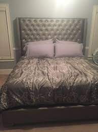 Shop for the signature design by ashley coralayne dresser & bedroom mirror at conlin's furniture introduce hollywood glam style to your bedroom with this dresser and arched bedroom mirror. Signature Design By Ashley Coralayne Upholstered Bed Beds Furniture Appliances Shop The Exchange
