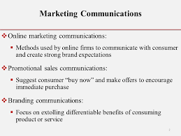 Competition, employment, high standard of living, development of distribution channels and a few. Role Of E Commerce In Marketing Communication