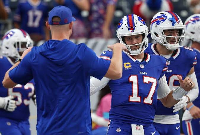 Joe Brady tapping into Josh Allen's bazooka arm, long-ball tendency early  in new Buffalo Bills offense | Buffalo Rumblings