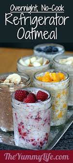 It's like having a pina colada for breakfast! Overnight No Cook Refrigerator Oatmeal