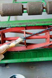 Designed to sharpen a rotary lawnmower blade. How To Sharpen A Push Mower Or A Reel Mower The Art Of Doing Stuff