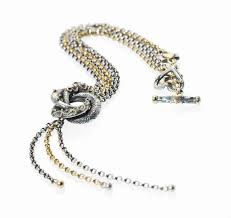 Casino Royale An Algerian Love Knot Necklace Designed By Lindy Hemming And Sophie Harley Worn By Eva Green As V Necklace Designs Knot Necklace Casino Royale