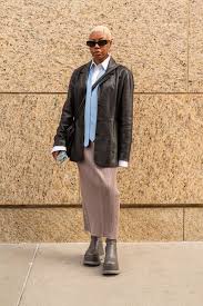 Street Style From Day 3 New York Fashion Week Fall 2020 Popped by @universalstandard (try on coming early.