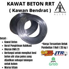 Bendrat sendiri sangat di butuhkan dalam proses pengecoran dan pembuatan rangka seperti cakar ayam. Kawat Beton Rrt Kawat Bendrat Kawat Hitam Shopee Indonesia