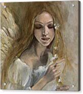 Silence Metal Poster by Dorina Costras