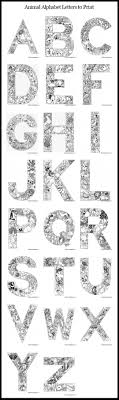 I use these free printable letters all the. Animal Alphabet Letters To Print Free Printable Coloring Pages Alphabet Letters To Print Animal Alphabet Letters Lettering Alphabet