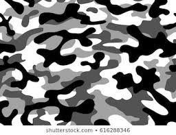 Black And White Camouflage Tattoo Texture Military Camouflage Repeats Seamless Army Black White Hunting In 2020 Black And White Military Camouflage Animal Print Rug