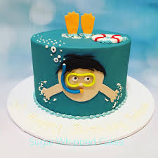 Pick two players, put them on a pool floatie or raft, and push them to the middle of the pool. Swimming Pool Themed Cake Sugar Whipped Cakes Facebook