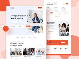 Dream Job Website Design In 2020 Website Design Job Website Free Business Card Mockup