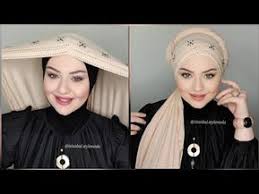 Simple Turkish Hijab Tutorial For Eid Sal Baglama Modelleri تعليم لفات حجاب تركية للعيد Youtube In 2020 Turkish Hijab Tutorial Hijab Tutorial Fashion