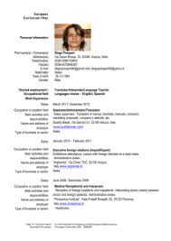 Curriculum vitae europass de mai jos se poate edita cu programul microsoft office. Download European Cv Template English