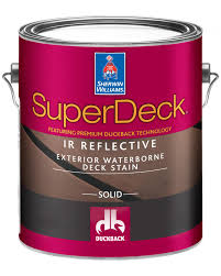 Sherwin Williams Deck Stain Reduces Surface Temp 20 Degrees