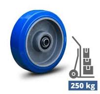 Roda industrial 5 polegadas Poliuretano elástico 250 kg