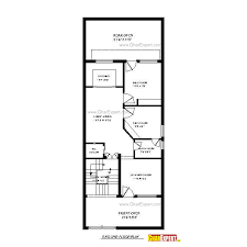 Sloping lot house plans (18). House Plan For 24 Feet By 60 Feet Plot Plot Size160 Square Yards Gharexpert Com