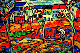 Maurice De Vlaminck Maison Au Chatou Fauvism Art Art Institute Of Chicago Painting