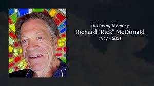 Richard "Rick" McDonald Obituary