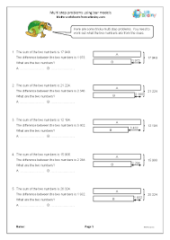 reasoning problem solving maths worksheets for year 5 age 9 10 urbrainy com