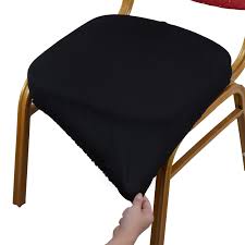 Dining chair slipcovers are a convenient and affordable way to give your tired dining chairs a new lease on life. 4pcs Seat Covers Black Voilamart Chair Seat Covers Stretchable Dining Chair Cover Slipcovers Soft Chair Protectors For Dining Room Patio Office Chair Pack Of 4 Black Dining Chair Slipcovers Amazon Com Au